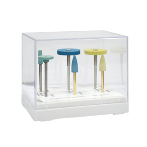 ชุดขัดเงาสำหรับงานทันตกรรม GUSROM แบบไฟฟ้า สำหรับโลหะ พลาสติก เหล็ก กล่องเพชร หินเพชร บล็อกเซอร์โคเนีย เซรามิก หัวขัด ความเร็วดี - Product Image 1