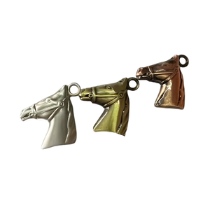 Horshi sıcak satış at anahtarlık antik bronz renk at başkanı kolye anahtarlık DIY Metal tutucu zincir hediyelik eşya hediye - Product Image 5