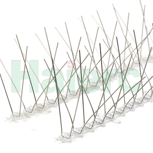 Haierc Pointes Offre Spéciale <span class=keywords><strong>anti</strong></span>-oiseau SUS304 Pointes Base en plastique Pointes de contrôle des pigeons Pointes <span class=keywords><strong>anti</strong></span>-oiseaux - Product Image 3