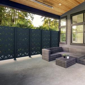 Panneaux de garde-corps en <span class=keywords><strong>aluminium</strong></span> découpés au laser pour terrasses extérieures, escaliers, balcons et clôtures de rampes. - Product Image 4