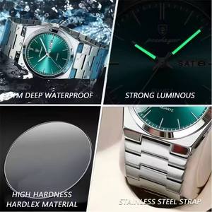 Reloj <span class=keywords><strong>de</strong></span> Cuarzo POEDAGAR P930 <span class=keywords><strong>de</strong></span> <span class=keywords><strong>Lujo</strong></span> para <span class=keywords><strong>Hombre</strong></span>, Ultrafino, <span class=keywords><strong>de</strong></span> Aleación, con Diseño Moderno, Analógico, Resistente al Agua, Nuevo, en Transmisión en Vivo - Product Image 5