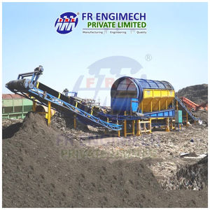 Planta de cribado de trommel de servicio pesado de alta calidad, calidad garantizada para el tratamiento de residuos, hecha de metal de alta calidad a la venta - Product Image 2