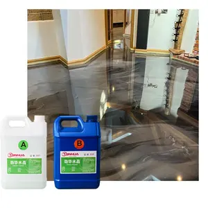 Vendita calda autolivellante 2 parti di resina epossidica e indurente epossidico per la pittura del pavimento