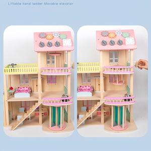 Ensemble d'accessoires <span class=keywords><strong>de</strong></span> cuisine miniature en bois pour <span class=keywords><strong>maison</strong></span> <span class=keywords><strong>de</strong></span> poupée, pour enfants, avec cuisinière et évier <span class=keywords><strong>de</strong></span> simulation, jouet éducatif pour jeu <span class=keywords><strong>de</strong></span> rôle, cadeau - Product Image 5