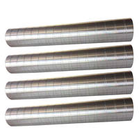 Rouleau de rail din en aluminium, guide de résistance à l'usure, impression et emballage