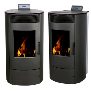 Estufa de Pellets Redonda para Interiores, Estufa de Leña, Chimenea, Calentador de Fuego para Uso Doméstico - Product Image 1