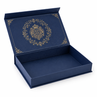 Boîte à cigares en carton, boîte personnalisée, couvercle magnétique pliable, emballage de cigares de qualité supérieure, gaufrage, impression quadricolore, utilisation pour cadeau