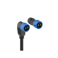 Câbles de données étanches M23 rechargeables avec fiche aviation blindée en cuivre pur, gaine PVC, certifiés CE FCC ROHS pour faisceaux de puissance automobile