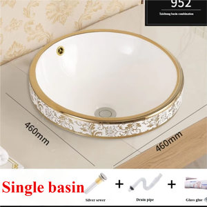 Hôtel Club Taichung Bassin Semi-Embarqué Phnom Penh <span class=keywords><strong>Phoenix</strong></span> Queue Moderne Granit Salle De Bains Navire Évier Comptoir Éviers - Product Image 6