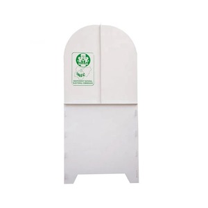 Station de vote portable et pliable en PP avec service de découpe, taille et épaisseur personnalisables - Product Image 3