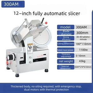 Machine à trancher la viande électrique, compacte, pour la maison, tranche facilement le <span class=keywords><strong>jambon</strong></span> et le fromage - Product Image 1