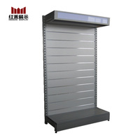 Hong He panneau de grille crochet à fil unique métal chromé crochet de suspension murale au détail crochet d'affichage de panneau perforé avec serrure pour supermarché