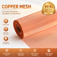 Maille de fil de cuivre tissé, tissu métallique décoratif en laiton, écran filtrant en bronze phosphoreux
