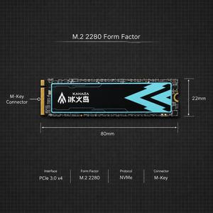 Disque SSD interne M.<span class=keywords><strong>2</strong></span> NVMe 2280 PCIe Gen3 3000 Mo/s à faible consommation d'énergie pour ordinateurs portables - Product Image 6
