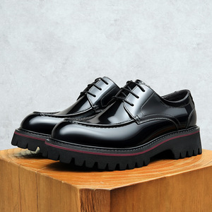 Chaussures plates décontractées et habillées DSYX pour hommes en cuir véritable, respirantes, antidérapantes, anti-odeur, légères et élégantes pour affaires et mariages - Product Image 3