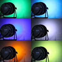 ADZ 18 pièces 10w RGBWA 5in1 led par lumière IP67 étanche dmx contrôlé 18*10 lumière de scène led par peut uplight visage lumière