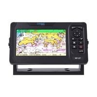 ONWA KP-27 KP-27A NOUVEAU traceur de cartes GPS 7 pouces avec sondeur de poissons intégré et transpondeur AIS classe B+