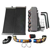 Kit de tuyau de refroidissement de radiateur en aluminium CNC pour système de refroidissement BMW 540i G30 B58