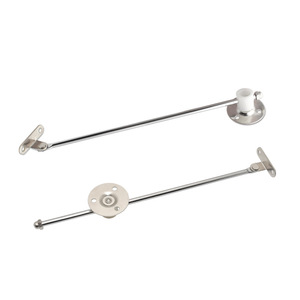 Cabinet Door Support <b>Rod</b> 5mm Chrome Plated Iron Furniture Bolt Minimalist Design For Wood Cabinet Door Pull <b>Rod</b> Connector - Product Image 2