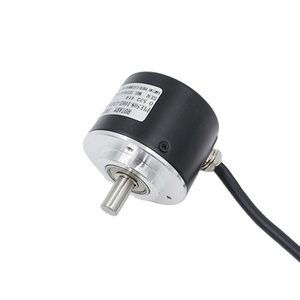 Codeur rotatif optique CCSANFENG série PIB, diamètre extérieur 38 mm, axe plein 6 mm, 2500ppr, avec montage à bride à clapetons - Product Image 1