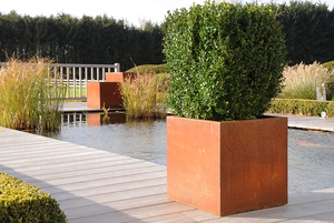 Macetero de Metal de acero para jardín, torre, árbol <span class=keywords><strong>urbano</strong></span> - Product Image 6