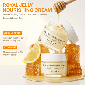 Crema <span class=keywords><strong>Viso</strong></span> Antietà al Gelatina Reale all'Ingrosso, Crema Antirughe con Ceramidi Riparatrici OEM 50ml - Product Image 2