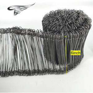 Vòng lặp Tie dây phụ kiện kim loại vật liệu xây dựng hệ thống phần cứng sắt mạ kẽm đôi vòng lặp Tie dây thép cây Tie dây - Product Image 3