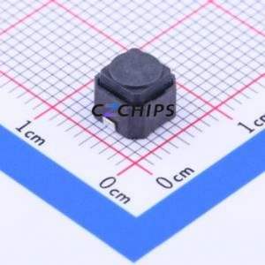 1TS009B-2500-5000-CT Tactile Switch SMD,6x6mm Switch Single Pole Single Throw Round Button 2.5N Vertical Mount - Product Image 1
