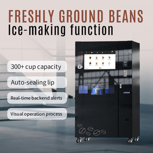 Máquina Expendedora Automática de Té y Café GS JK86 con Dispensador Patentado de Vasos y Tapas sin Contacto - Product Image 4