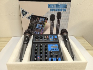Console de mixage TopYun, carte son d'enregistrement informatique, mixeur pour diffusion en direct, utilisation domestique, type-<span class=keywords><strong>C</strong></span>, DJ professionnel pour RGB - Product Image 6