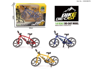 Giocattoli di simulazione in miniatura in lega di <span class=keywords><strong>1</strong></span>:8 modello di bici in metallo retrò pressofuso mountain bike, bicicletta <span class=keywords><strong>vintage</strong></span> per bambini - Product Image 5