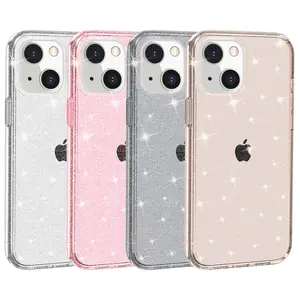 mobile phone shell for iphnoeTerminator Cover 14 Glitter Transparent Thickened Anti-fall Mobile Case IPhone 15 14 13 12 11 Pro