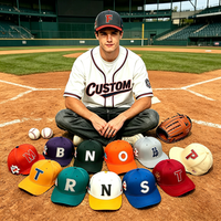 Gorra de Béisbol Plana Bordada con Logotipo Personalizado al por Mayor, Gorra Estructurada con Cierre a Presión, Unisex, Ropa Urbana, Gorra Deportiva para Equipos, de Algodón