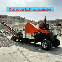 Concasseur à mâchoires mobile PE400x600 hautement efficace avec certification CE, concasseur à mâchoires pour minerai, concasseur à mâchoires longue durée de vie