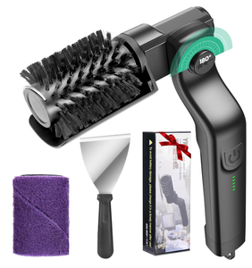<span class=keywords><strong>Cepillo</strong></span> de parrilla eléctrica para parrilla al aire libre, <span class=keywords><strong>limpiador</strong></span> de parrilla de barbacoa recargable inalámbrico con ángulo ajustable de 180 ° - Product Image 1