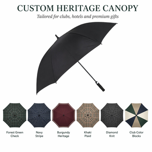Golf clubs <b>umbrella</b> houndstooth pattern classic style golf <b>umbrella</b> custom logo <b>windproof</b> for rain and sun protection - Product Image 5