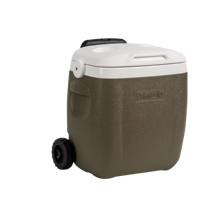 Glacière isotherme Polarcooler HS906C 16L en PE avec roues et poignée portable, maintien de la glace pendant 3 jours pour canettes