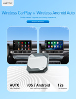 Boîtier multimédia automobile intelligent 2026 AI 4 Go + 64 Go avec 4G LTE intégré et double Wi-Fi pour CarPlay filaire d'usine
