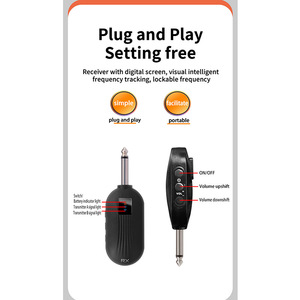 Microphone cardioïde sans fil portable <span class=keywords><strong>Aidi</strong></span> 2.4G en métal, 30 canaux, rechargeable, pour conférence, chant à domicile, extérieur et KTV - Product Image 3