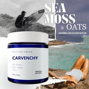 Crème hydratante pour le <span class=keywords><strong>visage</strong></span> et le corps à absorption rapide, à base d'algues marines naturelles, d'<span class=keywords><strong>aloe</strong></span> <span class=keywords><strong>vera</strong></span> et d'avoine, pour peaux sèches et <span class=keywords><strong>eczéma</strong></span> - Product Image 2