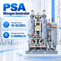 Générateur d'azote PSA, pureté 99,999 %, machine de production de gaz N2 industriel, haute pureté, installation de production d'azote sur site