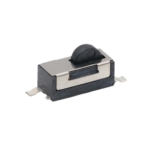 Interruptor de Límite Micro de Cabeza Redonda KFC-W1-03, Interruptor Táctil Silencioso con Resorte Interno de 2 Pines, Alta Durabilidad, Negro para Cámara - Product Image 2