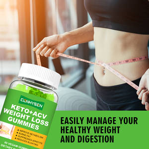 Etiqueta privada, vinagre de sidra de manzana plano, gomitas adelgazantes, desintoxicación, pérdida de peso, dieta <span class=keywords><strong>Keto</strong></span>, metabolismo, soporte para adultos - Product Image 3