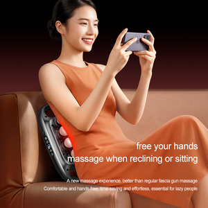 Professionelle Kabellose 16-Kopf Muskelentspannungs-Faszienpistole Tiefengewebe-Vibrationsmassagegerät mit Bürstenmotor 1200-3200 U/min Lange Laufzeit - Product Image 3
