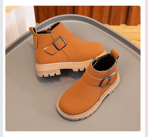 Stivali Autunno-Inverno per Bambini e Bambine, Nuovi Stivaletti Invernali per Ragazzi, Scarpe per Bambini con Suola Morbida e Confortevole - Product Image 4