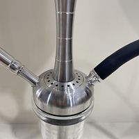 Chicha en acier inoxydable Nagrani, style russe, modèle 1, pipes à chicha