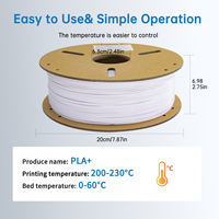Filament d'impression 3D FDM LONQI, fabrication de filament PLA 1 kg 1,75 mm, vente en gros de filament PLA+ PLA PLUS