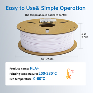 Filament d'impression 3D FDM LONQI, fabrication de filament PLA 1 kg 1,75 mm, vente en gros de filament PLA+ PLA PLUS - Product Image 6