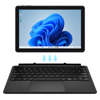 Nueva Tablet PC 2 en 1 Intel de 10.1 Pulgadas con Windows 11, Pantalla Táctil, Cuerpo de Metal, 12 GB de RAM, 256 GB de SSD, para Uso Empresarial