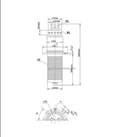 Tube électronique à vide, tube d'oscillation haute fréquence, triode en verre, tube électronique triode 100KW, triode haute puissance FD-911SC